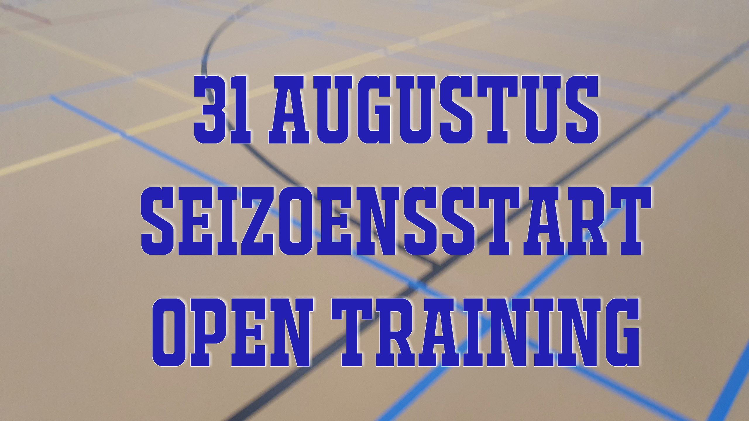 Aftrap nieuw seizoen met een open training