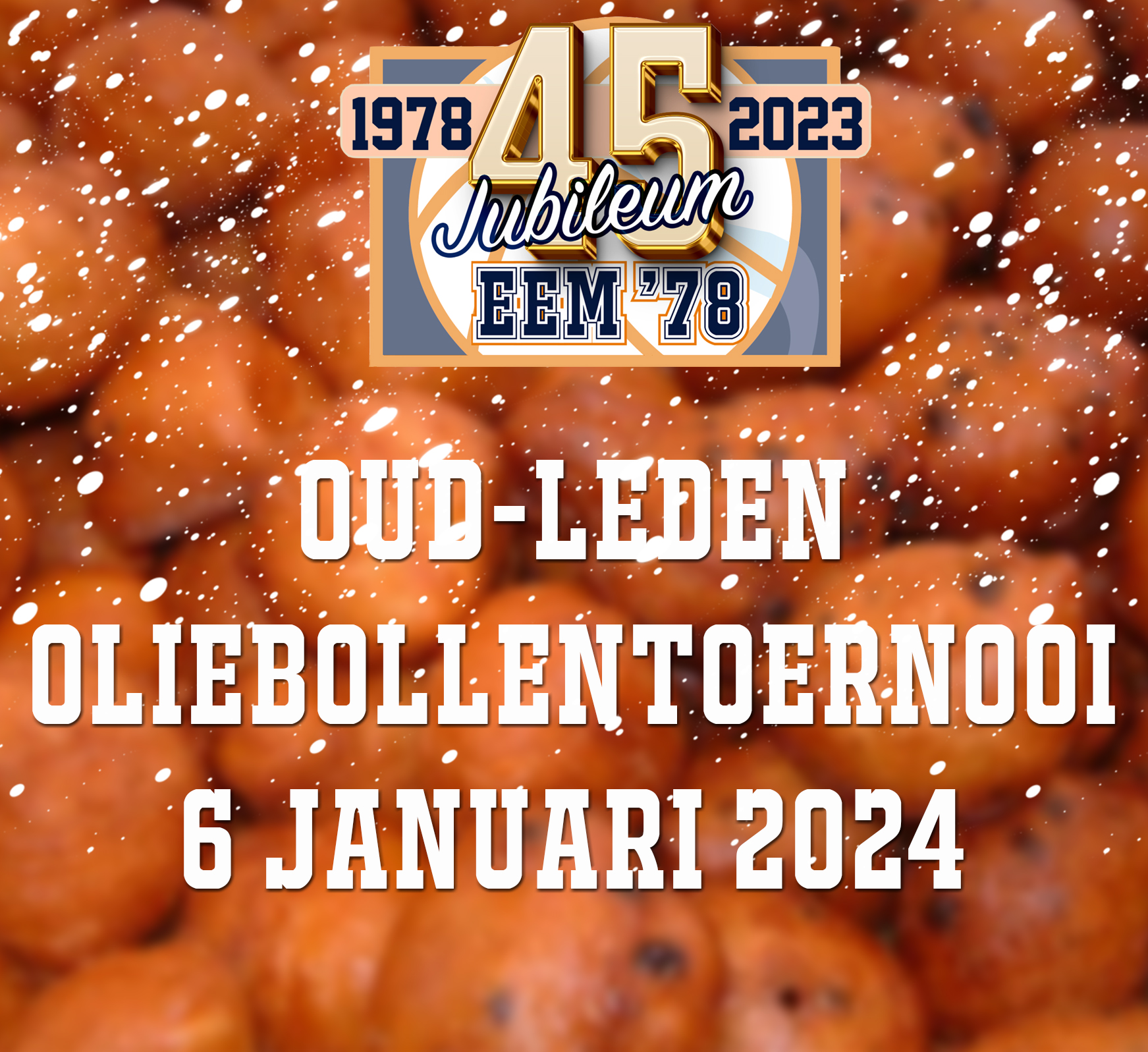 Aanmelden oliebollentoernooi!